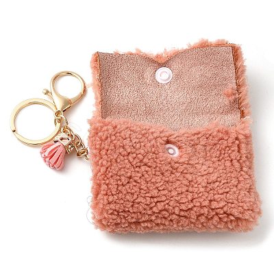 Cute Plush Keychain Coin Purse PW-WG89737-07-1