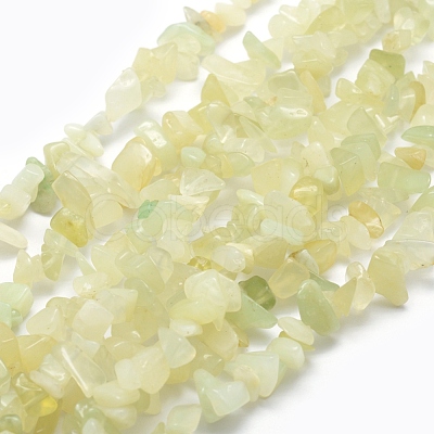 Natural New Jade Beads Strands G-P332-17-1