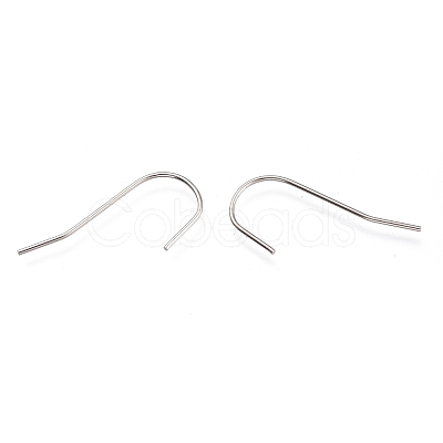 Tarnish Resistant 201 Stainless Steel Earring Hooks. Ear Wire STAS-O137-25P-B-1