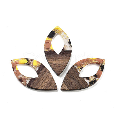 Walnut Wood Pendants FIND-Z050-06L-1