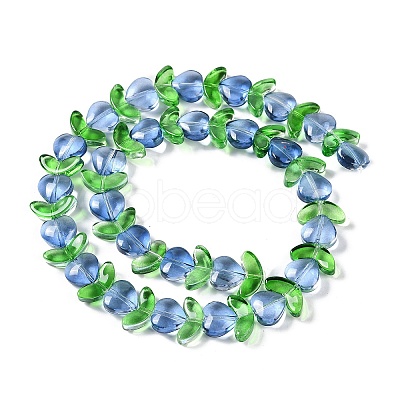 Transparent Glass Beads Strands GLAA-B021-04A-1