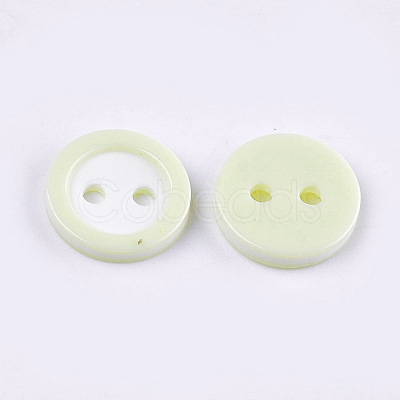 Resin Buttons BUTT-Q041-02E-1