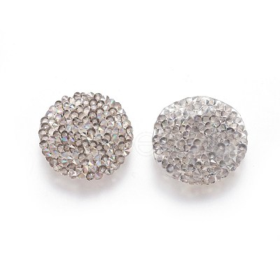 Glitter Hotfix Rhinestone GLAA-P047-D-16mm-1