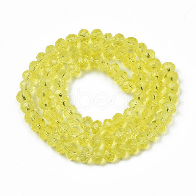 Glass Beads Strands EGLA-A034-T6mm-D29-1