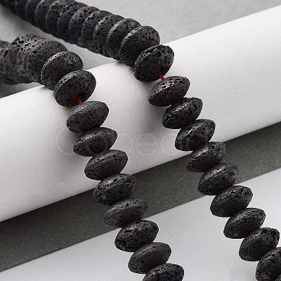 Natural Lava Rock Beads Strands G-H303-C27-1