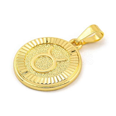 Brass Pendants KK-P263-14G-06-1