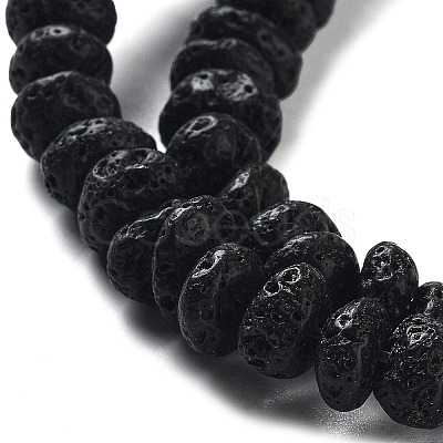 Natural Lava Rock Beads Strands G-D085-A01-01-1