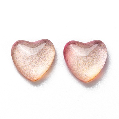 Transparent Glass Cabochons GGLA-A005-05A-1