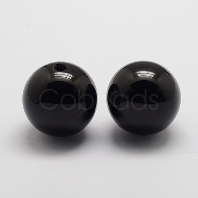 Natural Black Onyx Beads G-N0240-02-01-1