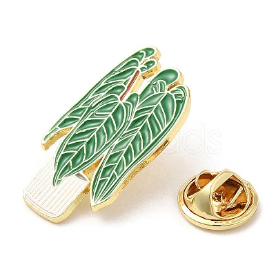 Plant Pot Enamel Pins JEWB-I025-01A-1