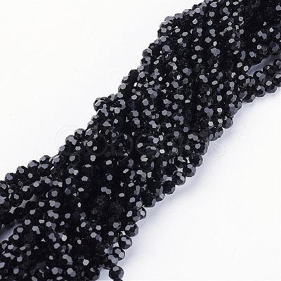 Transparent Glass Bead Strands GF4mmC27-1