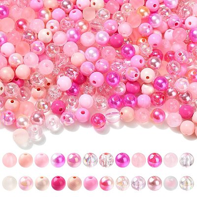 DIY Pink Series Necklace & Bracelet Making Kits DIY-CJ0001-76-1