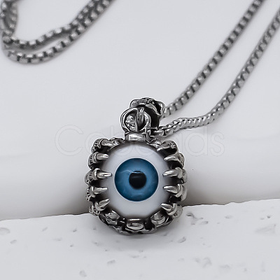 Evil Eye pendant Necklaces for men WL2302-1