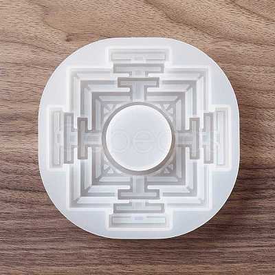 DIY 3 Layers Labyrinth Food-grade Silicone Molds SIMO-D001-07-1