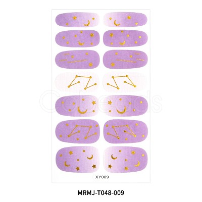 Full Wrap Gradient Nail Polish Stickers MRMJ-T048-009-1