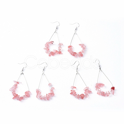 Dangle Earrings EJEW-E255-B18-1