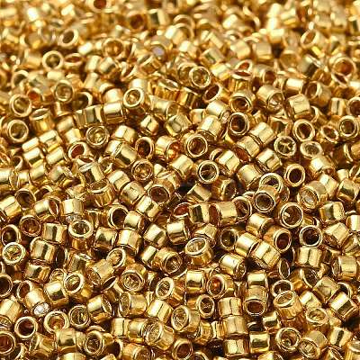 Electroplate Glass Seed Beads SEED-S042-01B-12-1