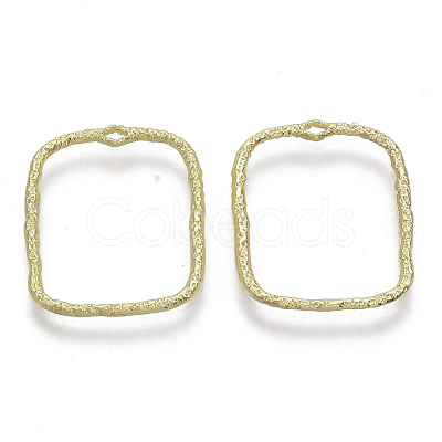 Alloy Open Back Bezel Pendants X-PALLOY-S121-81C-1