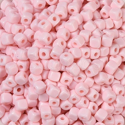 Opaque Acrylic Beads OACR-B025-06I-1