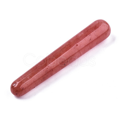 Natural & Synthetic Gemstone Massage Sticks G-T125-30-M-1