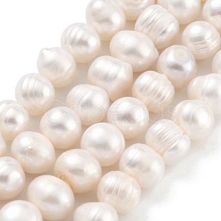 Natural Cultured Freshwater Pearl Beads Strands PEAR-C003-14D-1