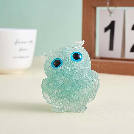 Crystal Owl Figurine Collectible JX545F-1
