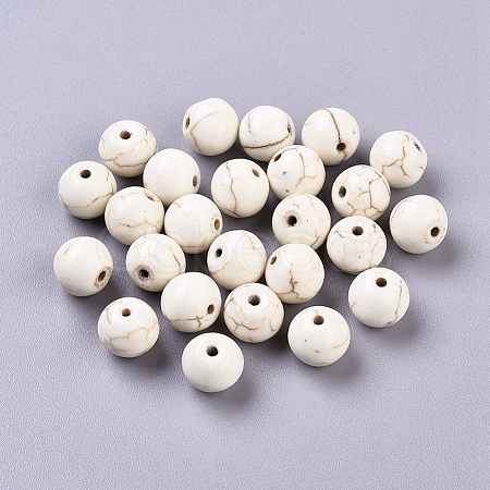 Synthetic Magnesite Beads X-TURQ-10D-11-1