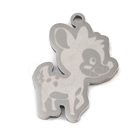 Non-Tarnish 304 Stainless Steel Pendants STAS-C095-42P-1