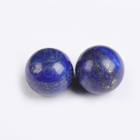 Dyed Natural Lapis Lazuli Round Beads X-G-I170-16mm-20-1