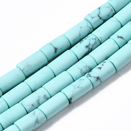 Synthetic Turquoise Beads Strands X-G-S366-076B-1