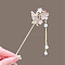 Alloy Hair Sticks, Hair Accessories for Women & Girls, Flower, 180mm