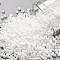 TOHO Round Seed Beads, Japanese Seed Beads, (401) Opaque AB White, 11/0, 2.2mm, Hole: 0.8mm, about 50000pcs/pound