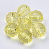 Transparent Acrylic Beads TACR-Q254-8mm-V21-1