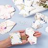 Yilisi 500Pcs 5 Style  Paper Necklace Display Cards DIY-YS0001-27-18