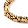 Byzantine Chain Necklace NJEW-C034-40G-3