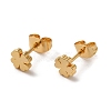 Brass Earrings EJEW-O003-01A-G-1