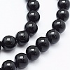 Natural Black Onyx Beads Strands G-E469-08-6mm-3