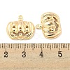 Halloween Themed Brass Pendants KK-L211-012G-01-3