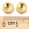 Rack Plating Eco-Friendly Brass Beads KK-M258-01G-2