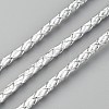 Braided PU Leather Cords WL-WH0005-002C-1