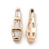 3D Brass Glass Cabochons MRMJ-P015-07D-KCG-1