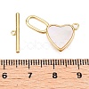 Brass Toggle Clasps KK-N254-139G-4