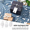  180Pcs 3 Style Resin Female Buckle Disposable Snap KY-NB0001-52-5