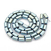 Electroplate Non-magnetic Synthetic Hematite Beads Strands G-N0322-10C-2