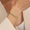 Brass Snake Chain Bracelets GY7677-4