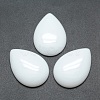 Opaque Glass Cabochons G-P393-K-1