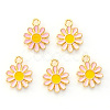 Alloy Enamel Charms X-ENAM-S121-049A-2