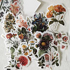PVC Self-Adhesive Floral Stickers WG18010-01-3