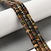 Natural Picasso Jasper Beads Strands G-Q161-D01-02-2