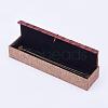 Wooden Necklace Boxes OBOX-K001-03-4